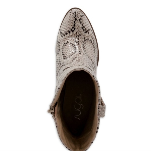 Sugar Tarah Western Booties Snake -7.5 - Picture 5 of 9